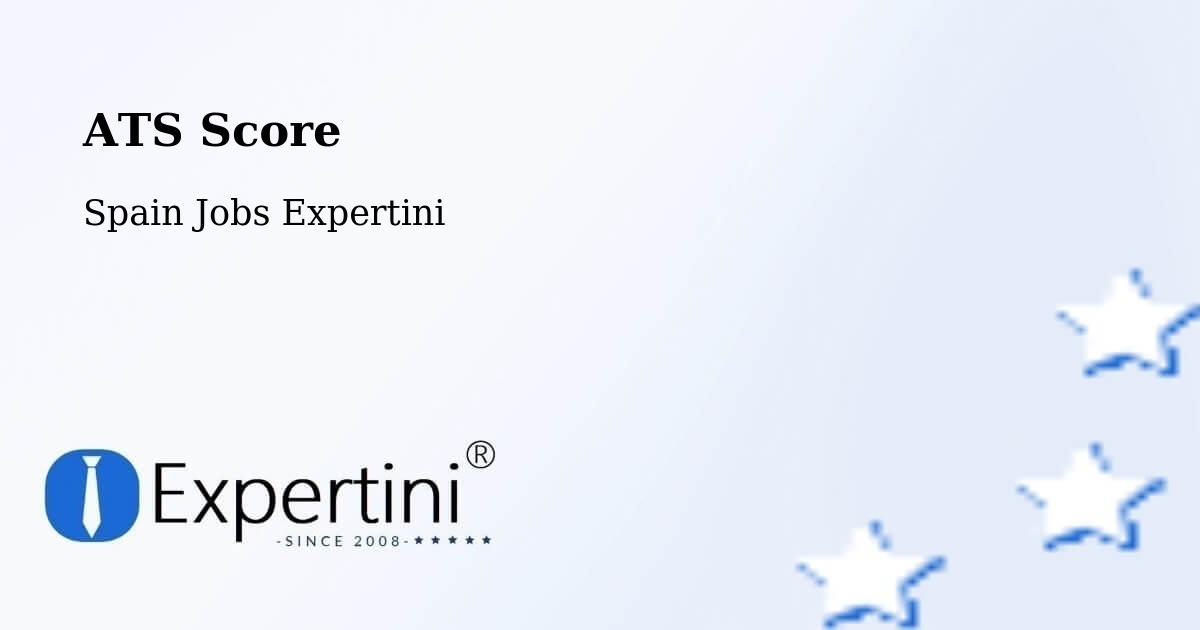 Resume ATS Score & Job Description Match Tool – Elche - Spain Jobs Expertini